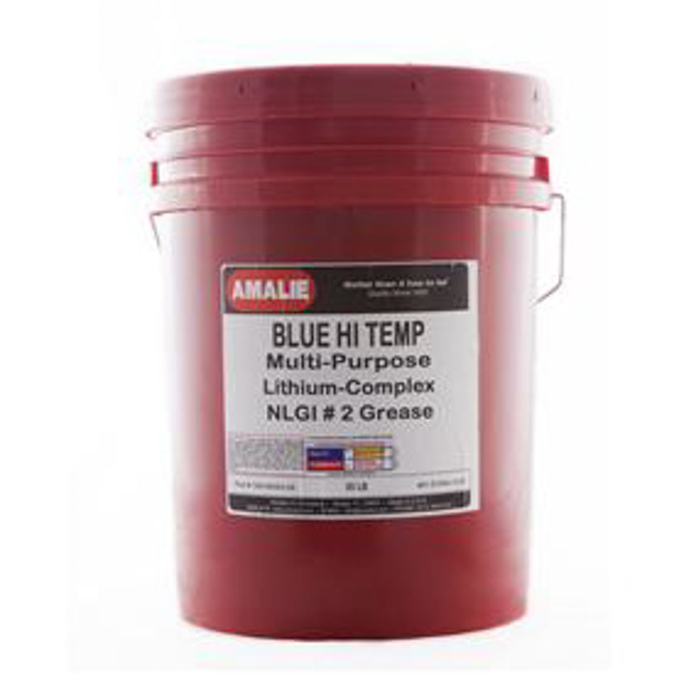 Amalie Blue Hi-Temp Grease - Conventional - 35 lb Bucket