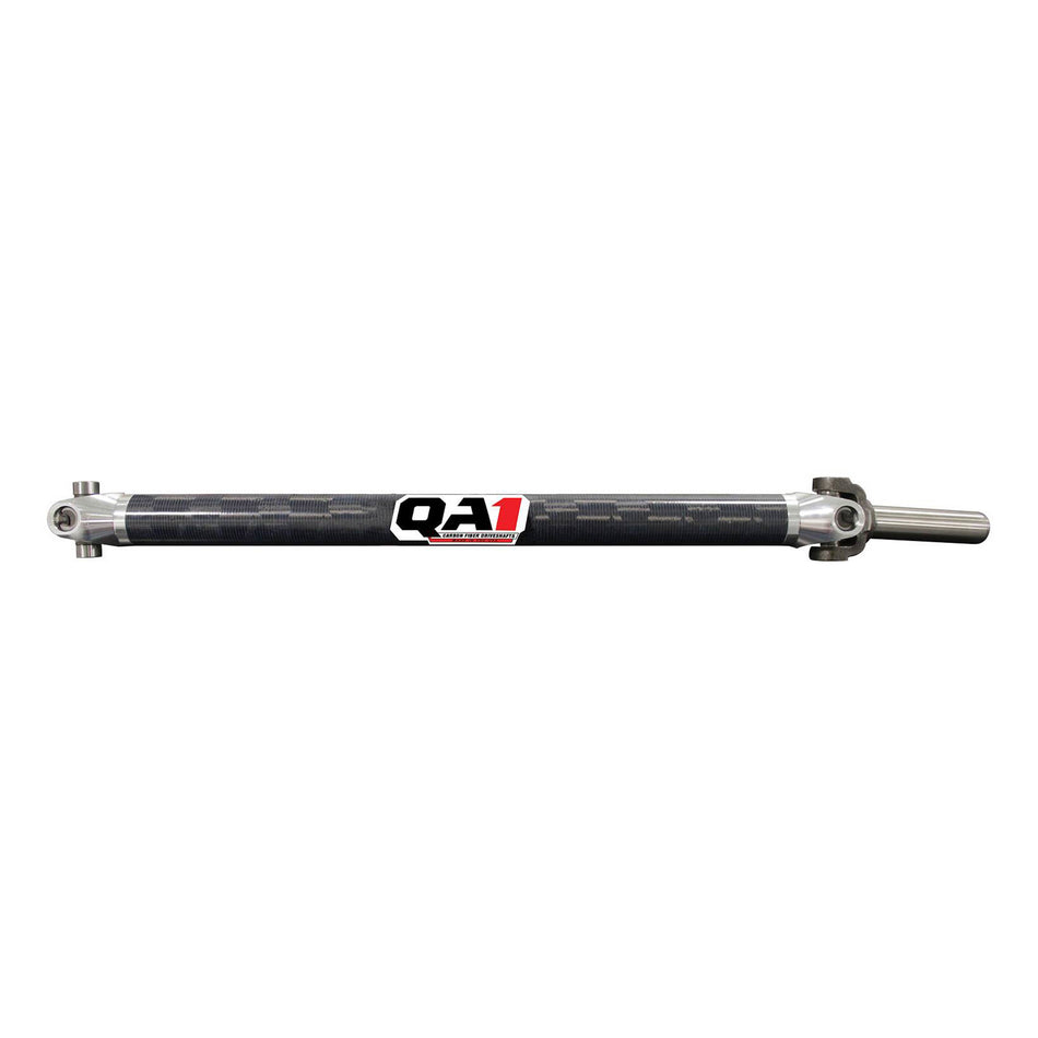 QA1 Dirt Modified Carbon Fiber Drive Shaft - 29.5 in Long - 2.25 in OD - 1310 U-Joints - 8 in Slip Yoke