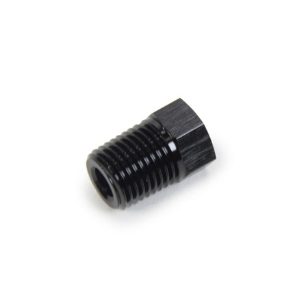 Triple X Race Co. Bushing Fitting 1/4" NPT Male to 1/8" NPT Female Aluminum Black Anodize - Each