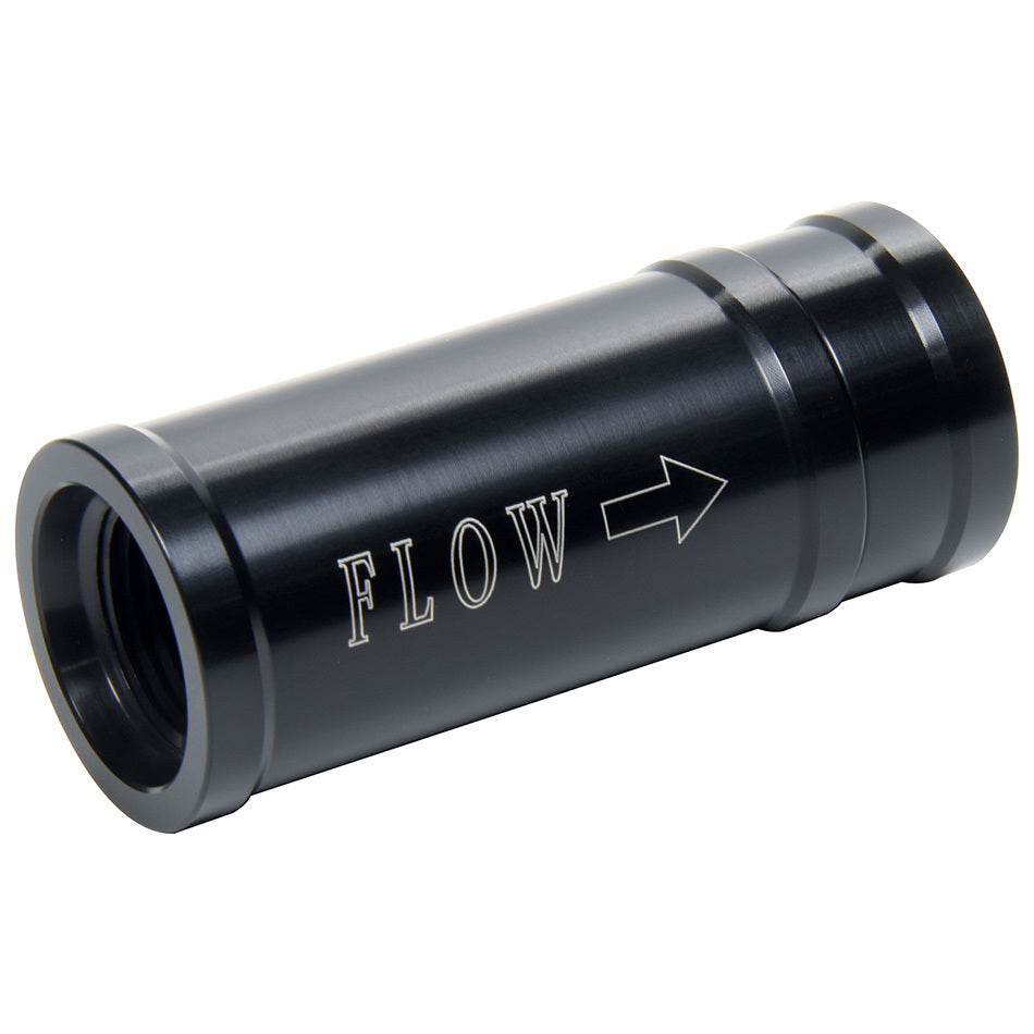 Allstar Performance Check Valve - 10 AN Female Outlet - Aluminum - Black