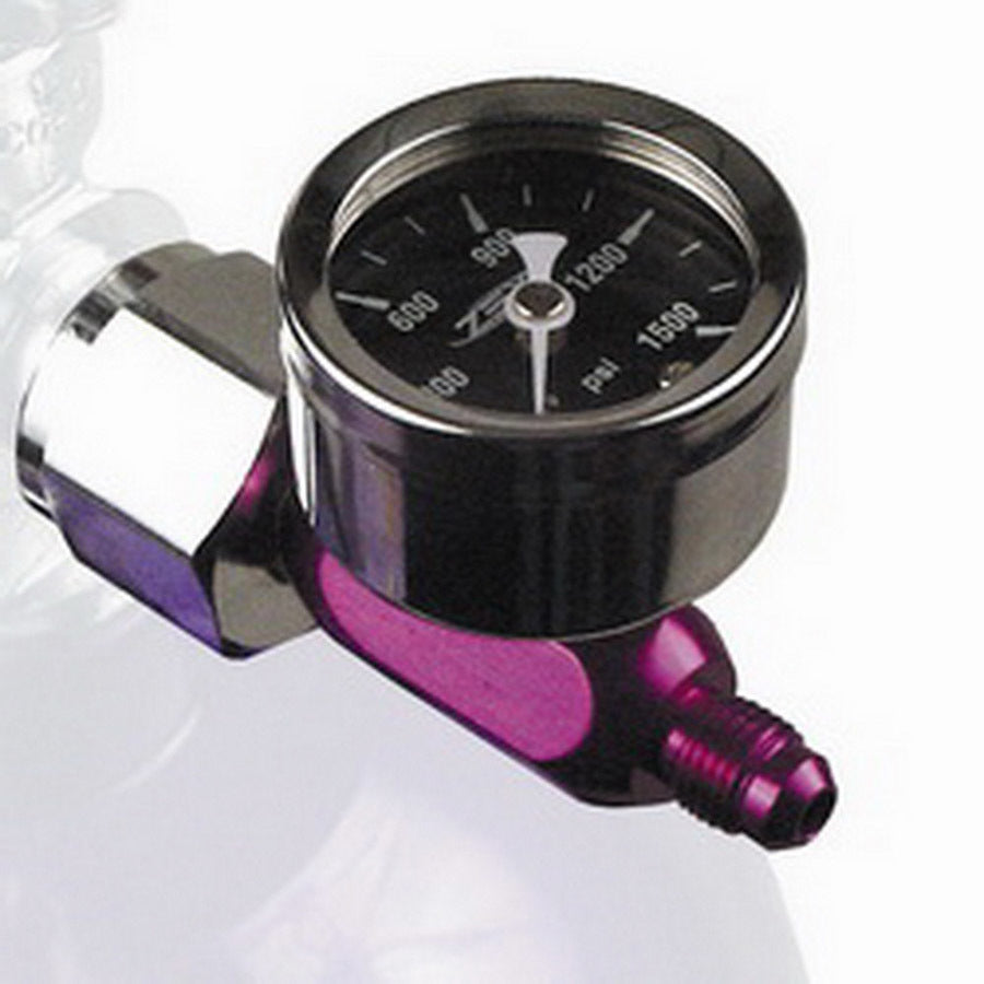 Comp Cams 0-1500 PSI Nitrous Pressure Gauge Mechanical Analog 1-1/2" OD - 1/8" NPT Port