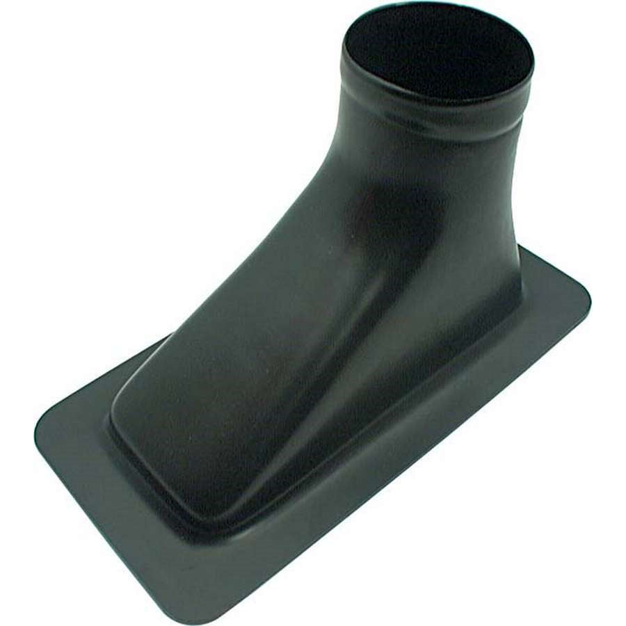 Allstar Performance Offset Single Brake Duct -Black - 5" x 9-3/4"