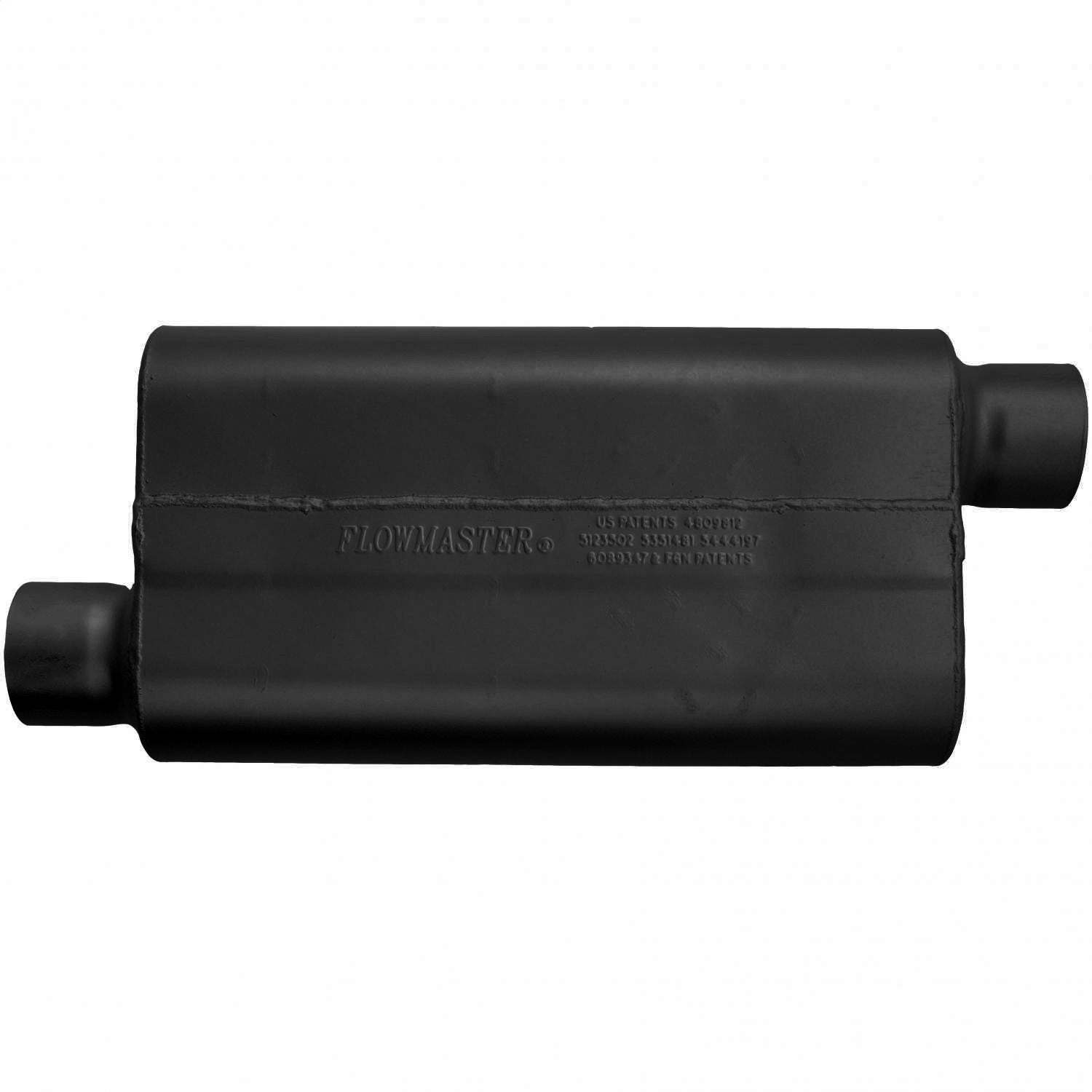Flowmaster 50 Series Delta Flow Muffler - 3" Offset - Inlet / Opposite Side Offset Outlet