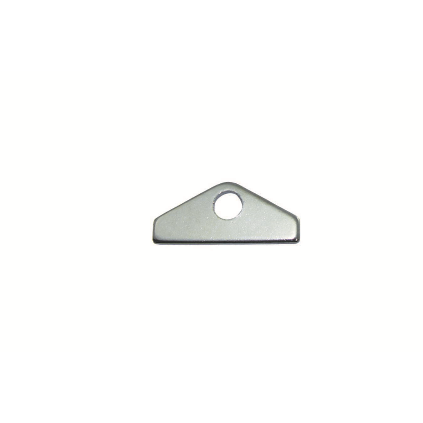 Specialty Products Mini Valve Cover Hold Down Tabs 1-1/2" Wide Steel Chrome - Universal