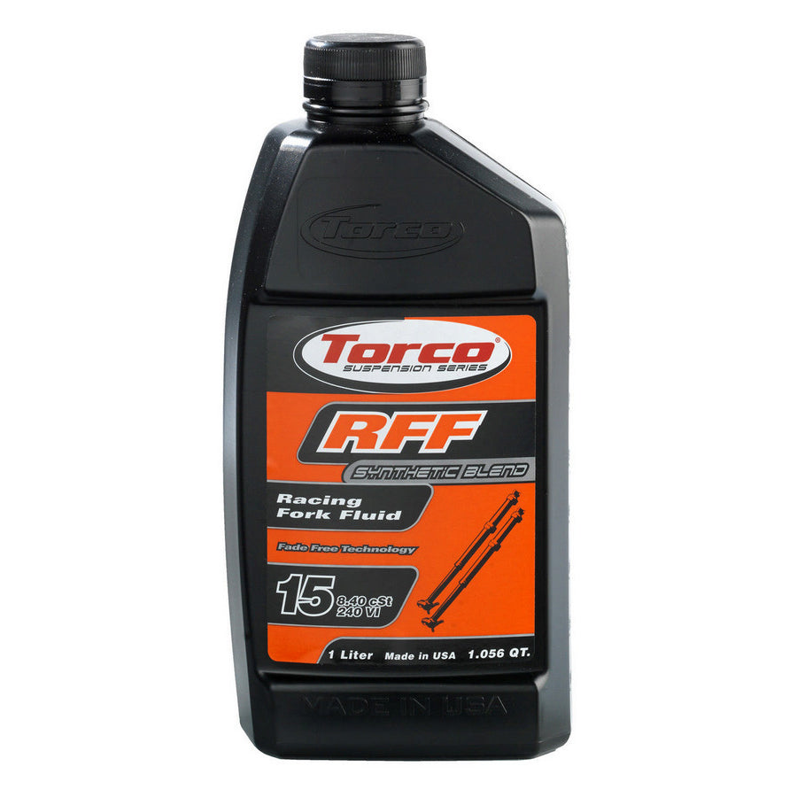 Torco RFF Racing Fork Fluid Shock Oil - 15W - Synthetic - 1 Qt.