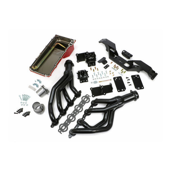 Trans-Dapt Engine Conversion Kit - Crossmember / Gaskets / Hardware / Headers / Mounts / Oil Pan / Pickup Tube