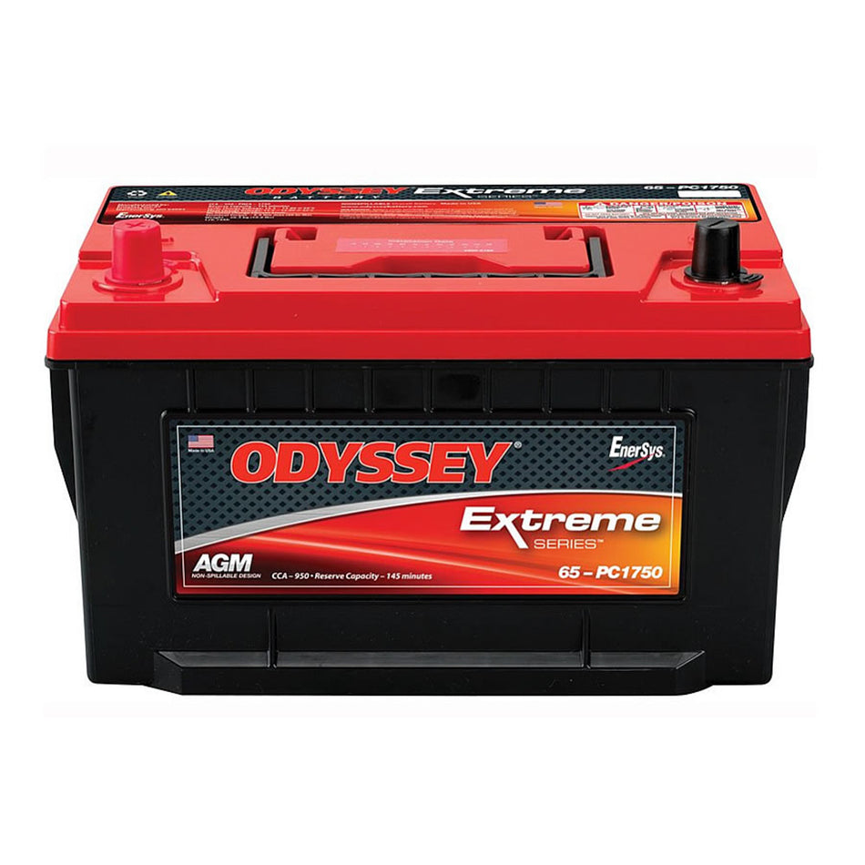 Odyssey Extreme Series Battery - AGM - 12V - 930 Cranking amp - Top Post - 11.84" L - 7.49" H - 7.19" W