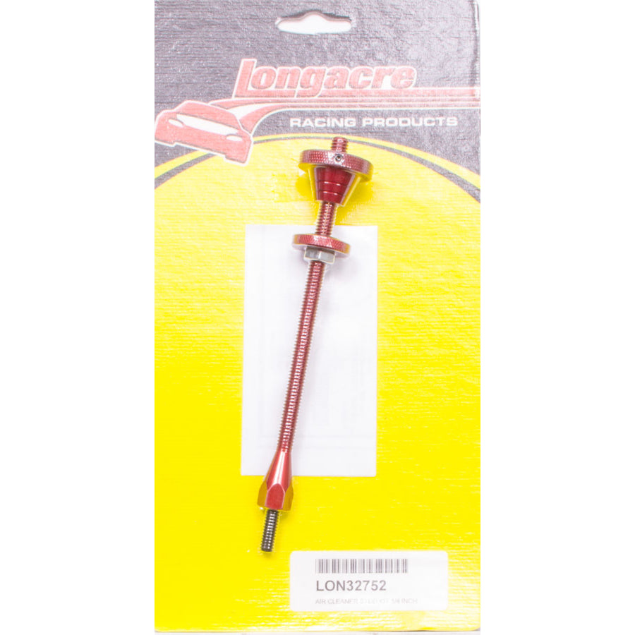 Longacre Aluminum Air Cleaner Stud Kit - 1/4" Carb Thread