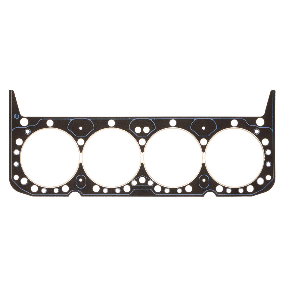 SCE Vulcan Cut Ring Cylinder Head Gasket - 4.125 in Bore - 0.039 in Compression Thickness - Small Block Chevy