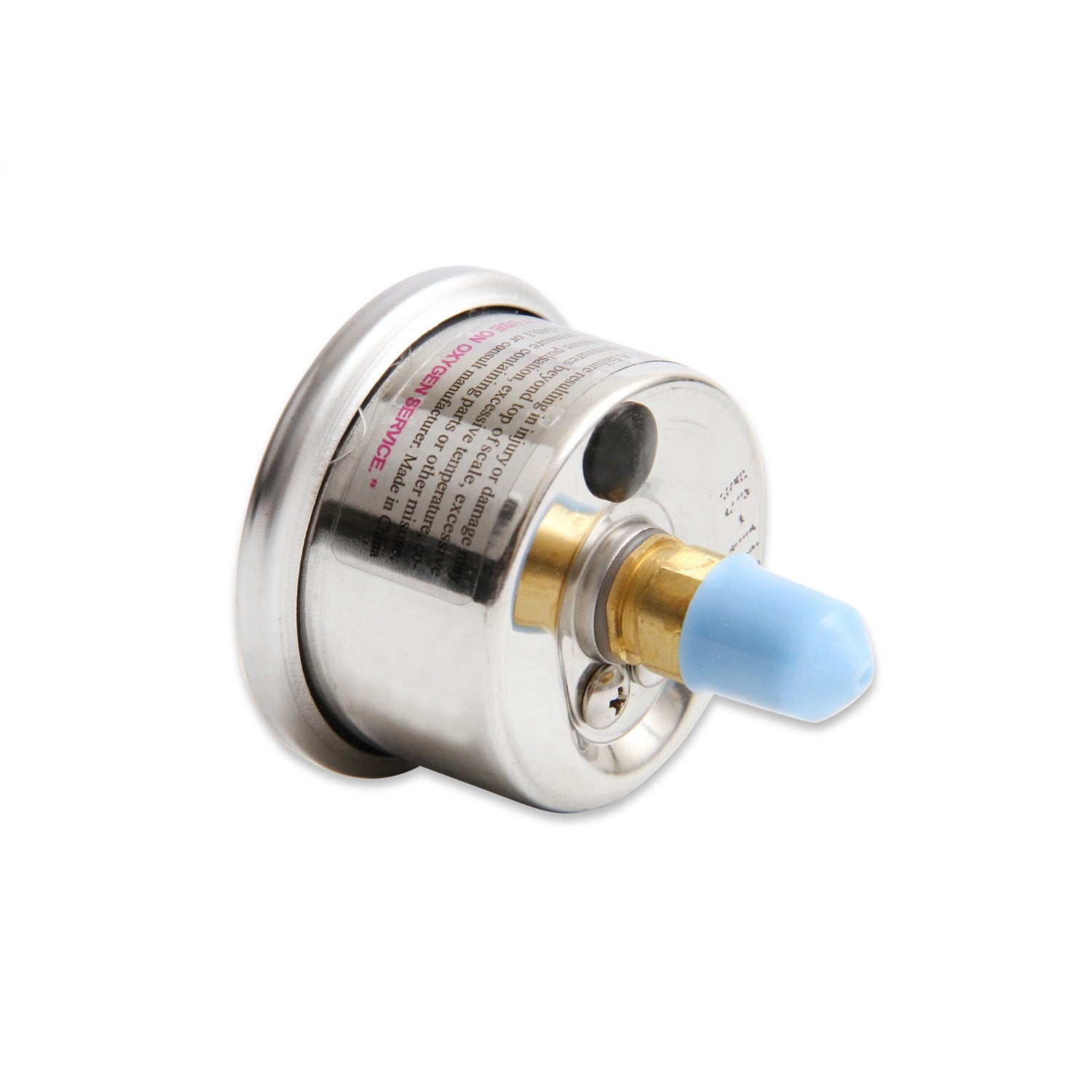 Earl's Liquid Filled Pressure Gauge - 0-100 psi - 1-1/2" Diameter - 1/8" NPT Port - White Face