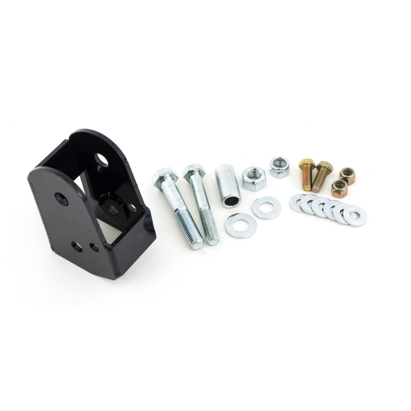 UMI Performance Axle Mount Panhard Bar Bracket - Bolt-On - Lowering - Bracket/Hardware - Steel - Black - GM F-Body 1982-2002
