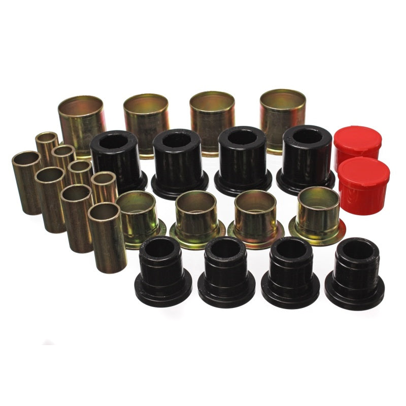 Energy Suspension Hyper-Flex Front Lower / Upper Control Arm Bushing - Black - GM Fullsize SUV / Truck / Van 1973-95