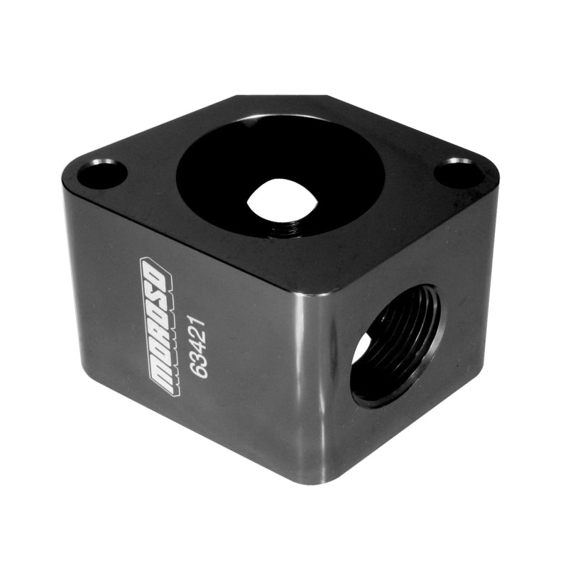 Moroso Filler Neck - Billet - Chevy - Adaptable Outlet