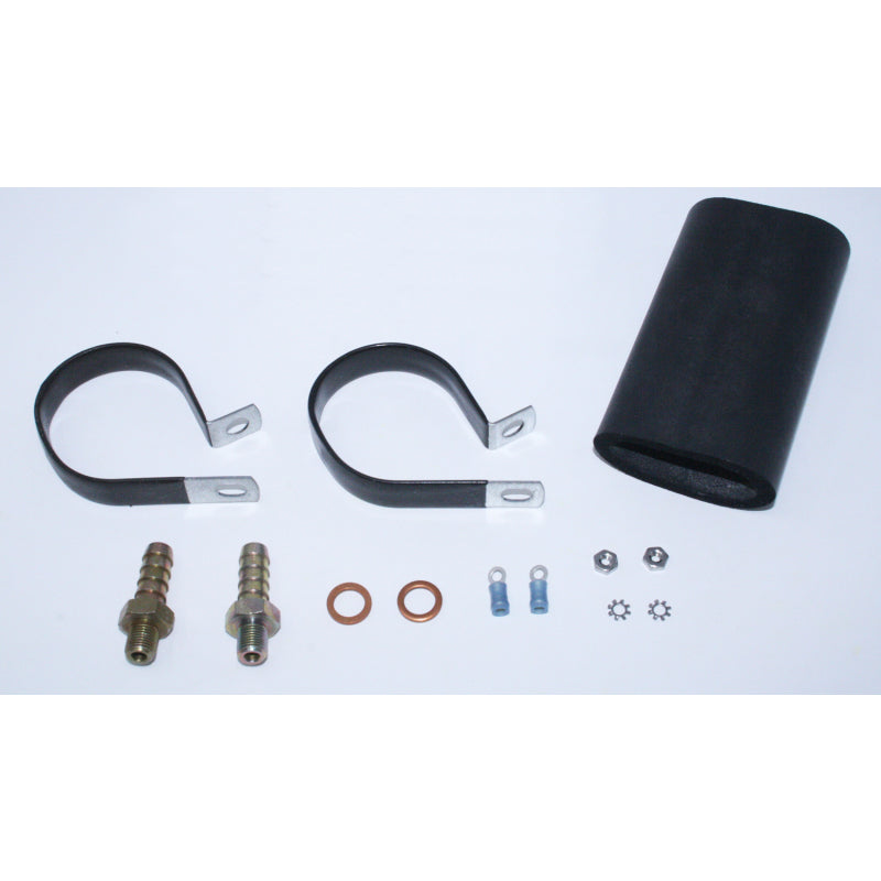Walbro Fuel Pump Installation Kit - Barb Fittings/Hardware/Pump Mounts/Pump Sleeve - Walbro In-Line Fuel Pumps