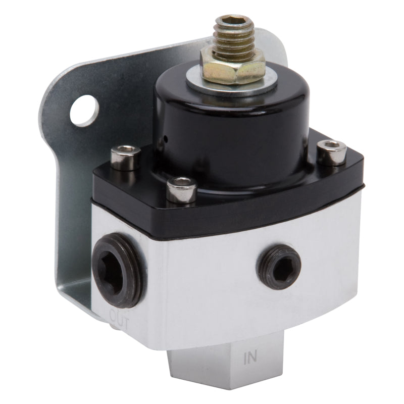 Edelbrock Fuel Pressure Regulator - Black - 4-1/2" - 9 PSI - Universal