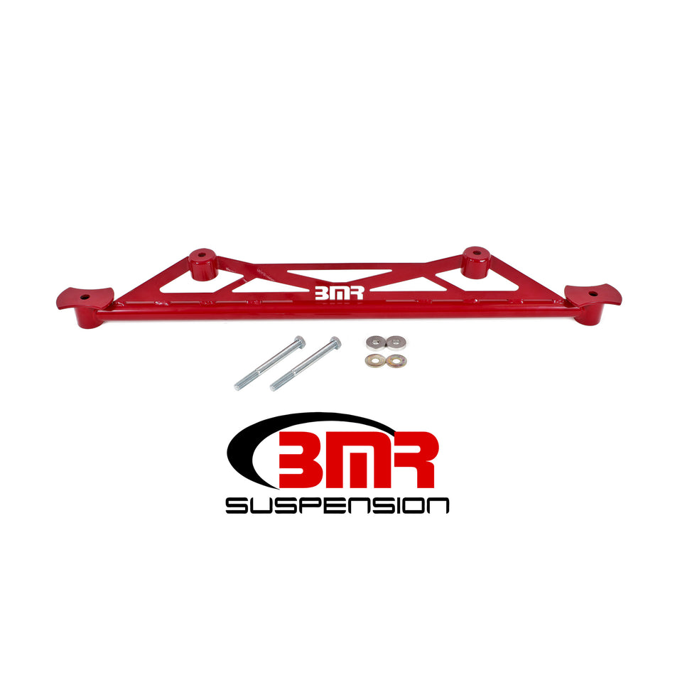 BMR Suspension Cradle Chassis Brace - Red Powder Coat - Chevy Camaro 2016-18 CB009R