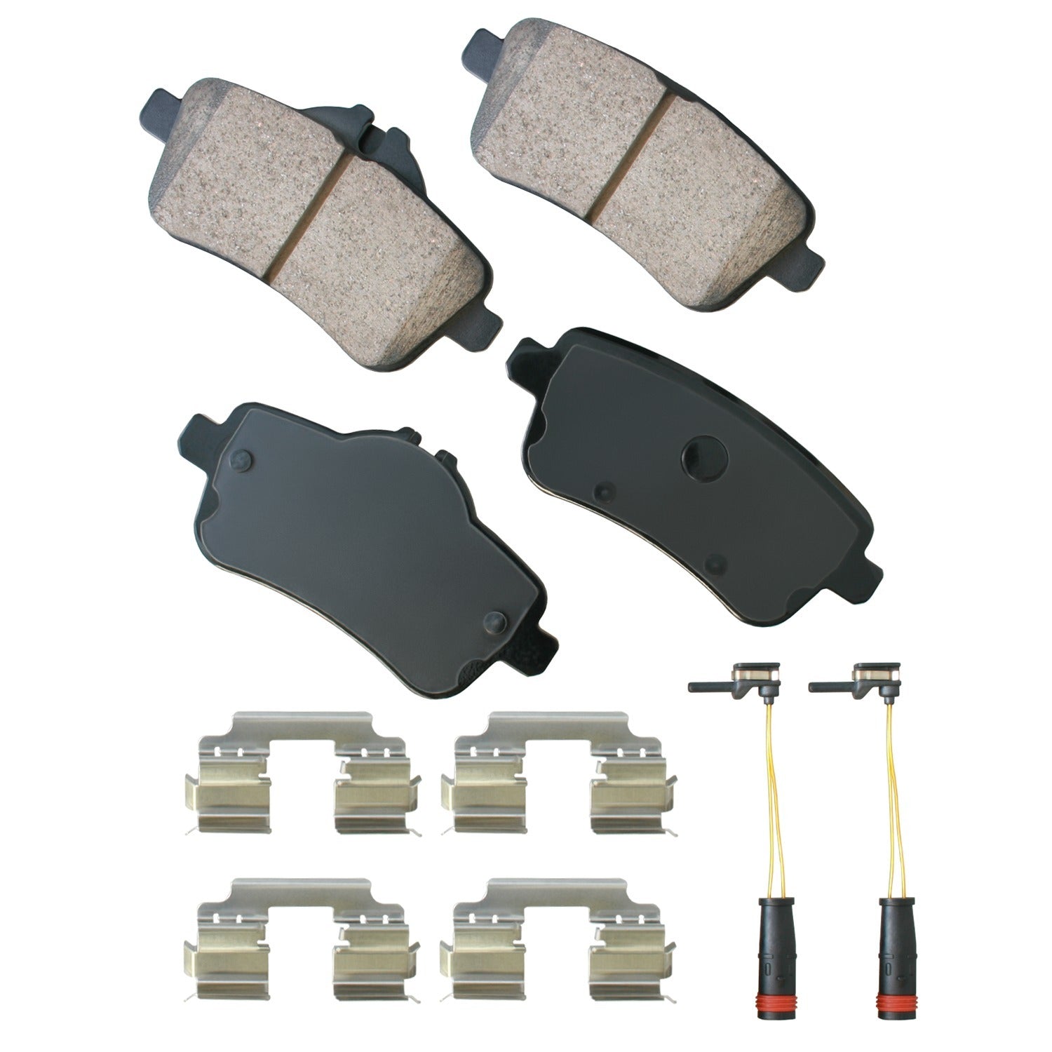 Akebono Brakes Euro Rear Brake Pads - Mercedes-Benz GLE 2016-19 (Set of 4)