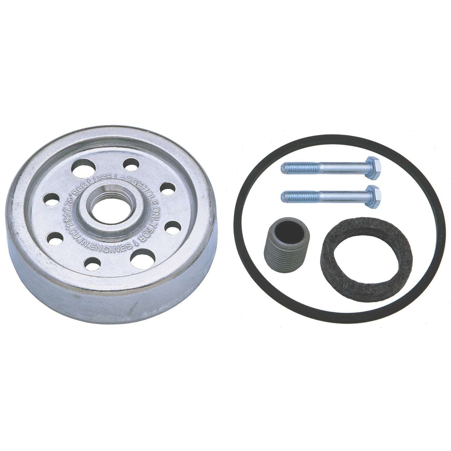 Trans-Dapt Oil Filter Adapter - Spin-On 13/16-16 Nipple