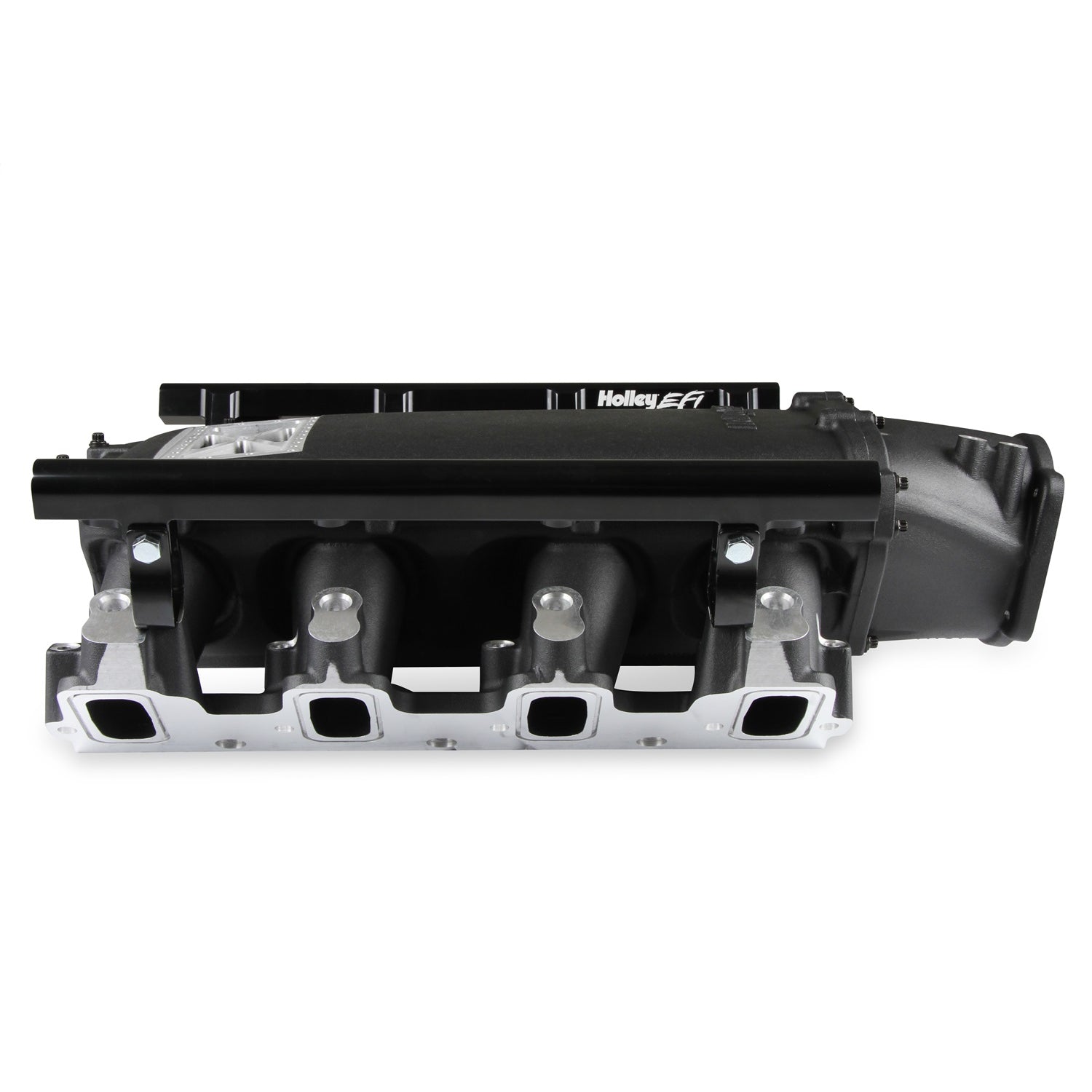 Holley EFI LS3 Ultra Low-Ram Intake Manifold - 105 mm Throttle Body Flange - Tunnel Ram - Black - LS3 - GM LS-Series