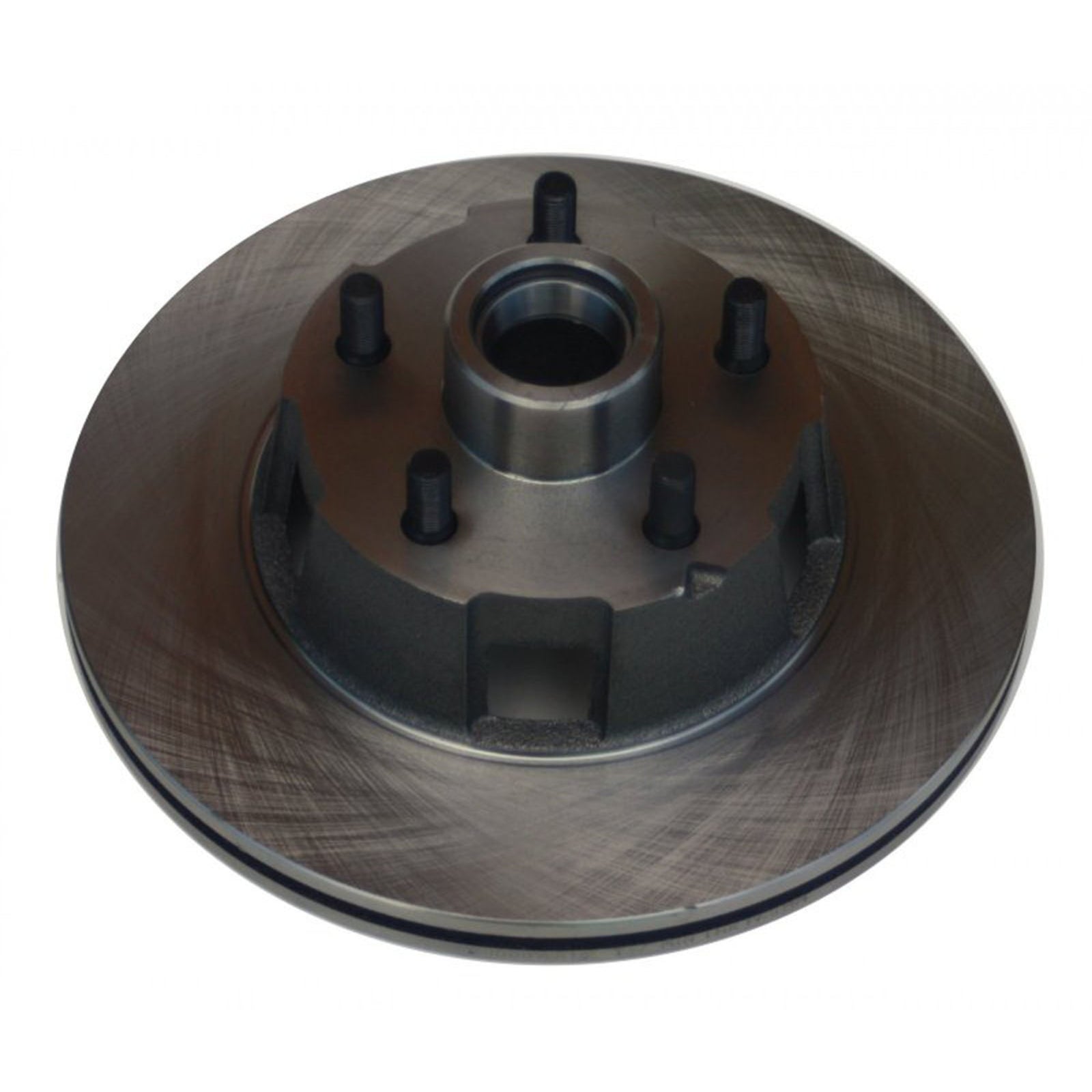 Leed Front Disc Conversion Brake System - 4 Piston Caliper - 11.29 in Rotors - Silver - Ford Fullsize Car 1957-62