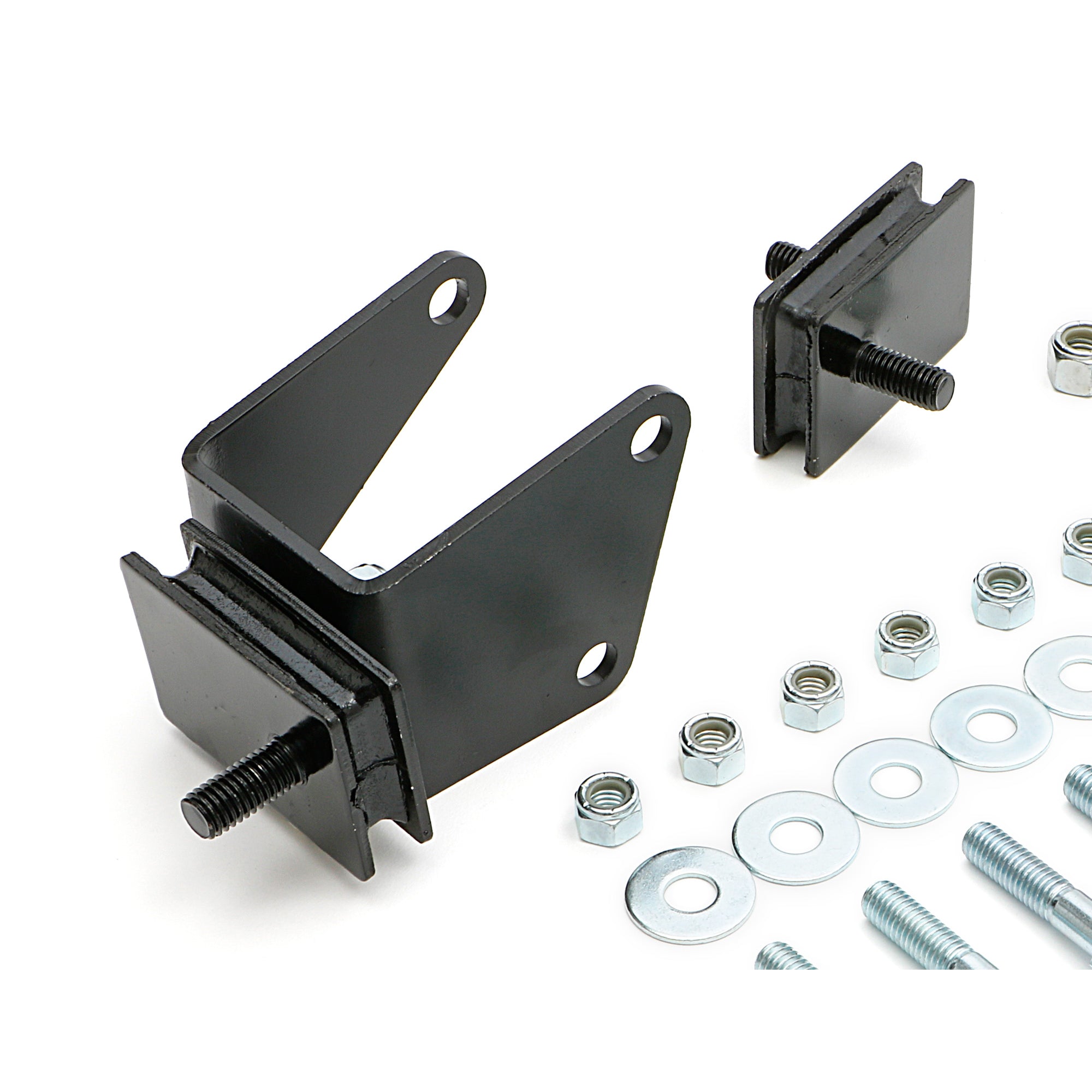 Trans-Dapt Motor Mount Adapter - Bolt-On - Black Paint - Mopar B / RB-Series - Mopar A-Body 1967-72 4697