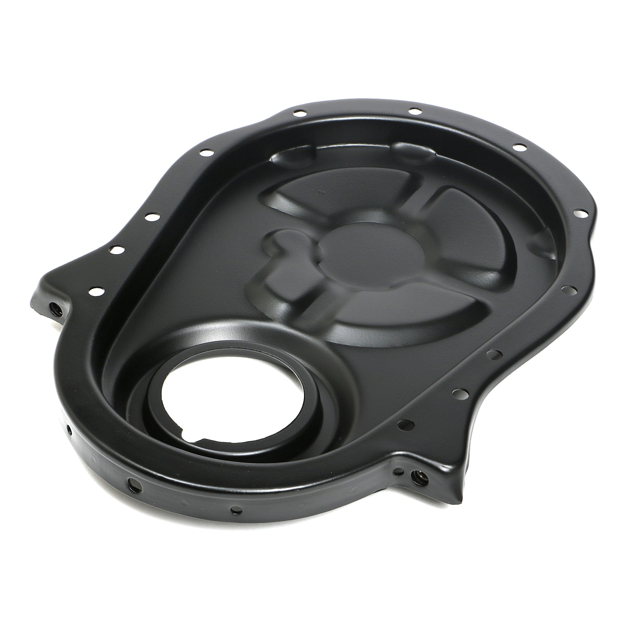 Trans-Dapt BB Chevy Black Timing Cover