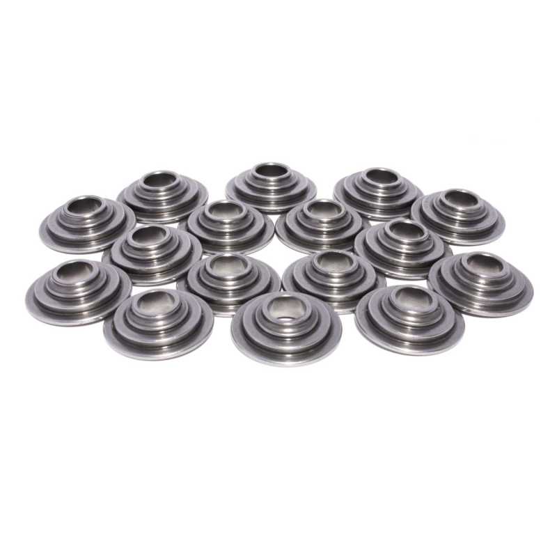 Comp Cams 7 Degree Valve Spring Retainer - 0.945 / 0.675 in OD Steps - Dual Spring - Set of 16