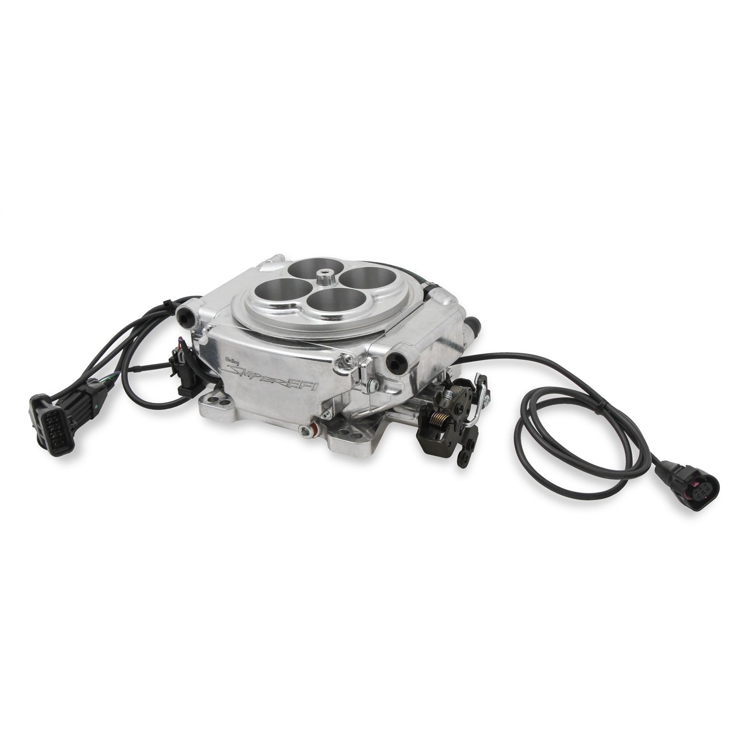 Sniper EFI Fuel Injection - Throttle Body - Square Bore - In-Tank Fuel Pump - Polished