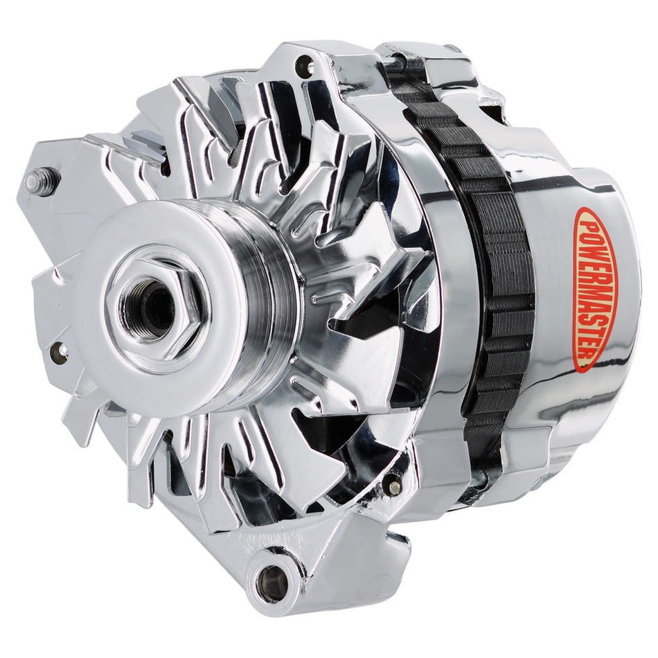 Powermaster 140 Amp Alternator Chrysler w/ Spacer Chrome