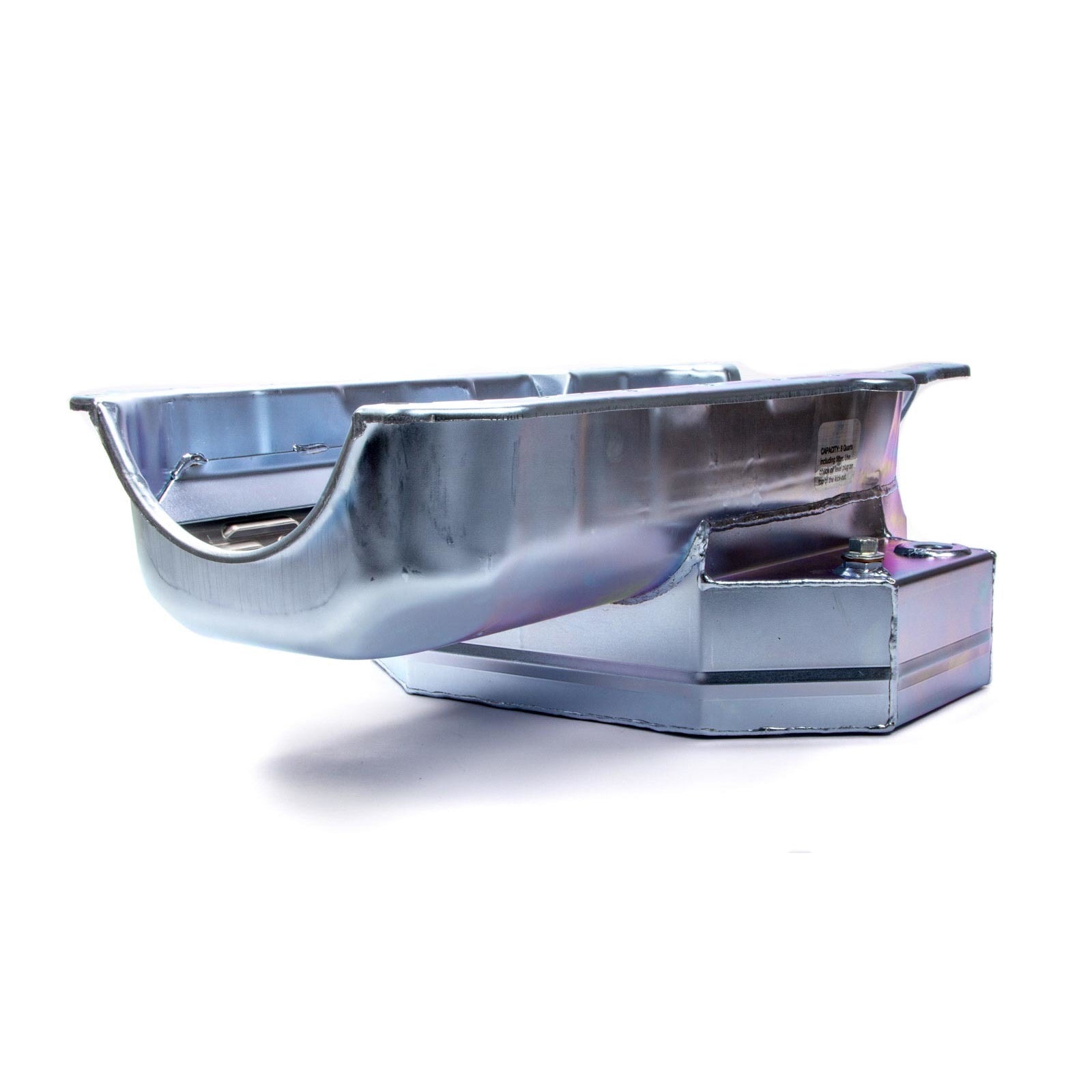 Champ Pans Competition Series Wet Sump Oil Pan w/ Windage Tray - 7" - SB Chevy 1986 & Up