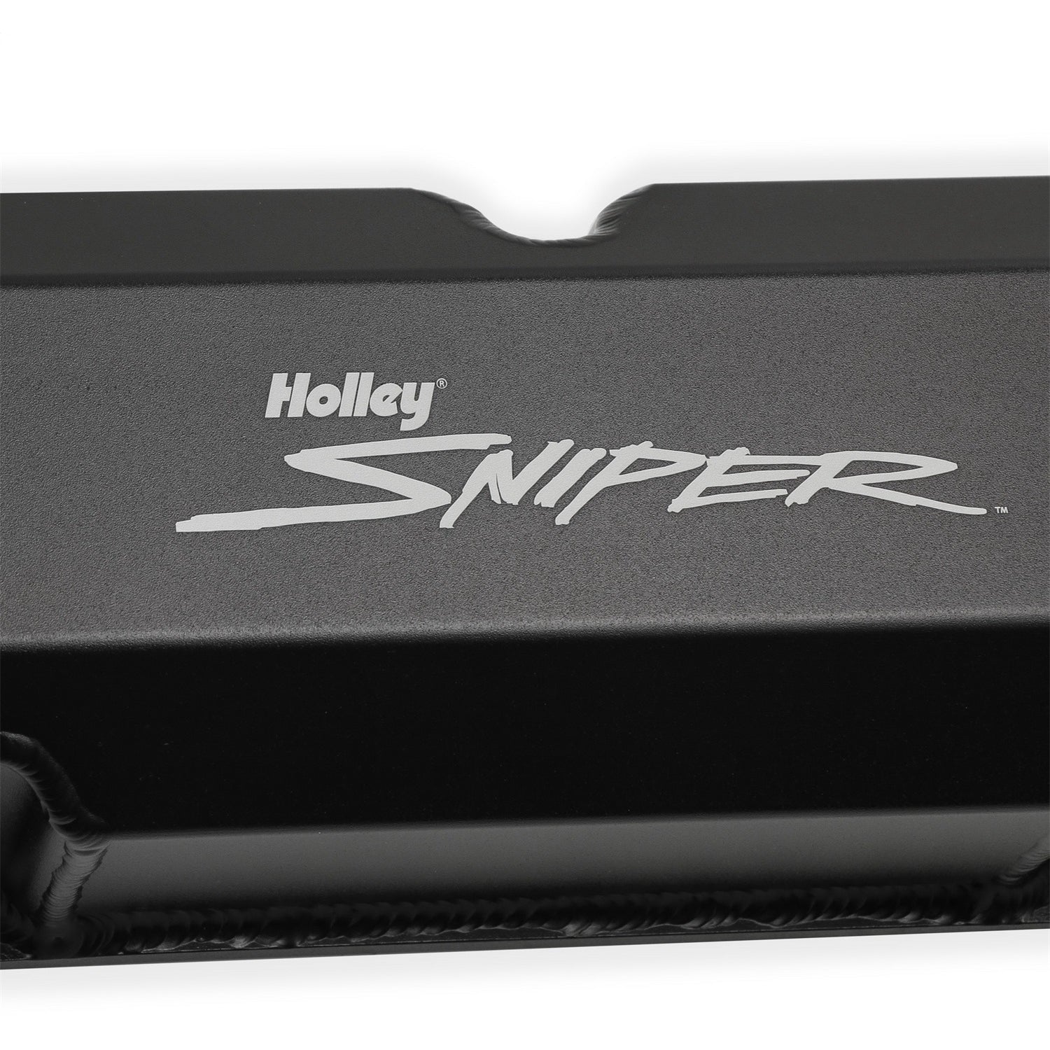 Sniper Fabricated Aluminum Valve Cover - Ford FE - Black Finish