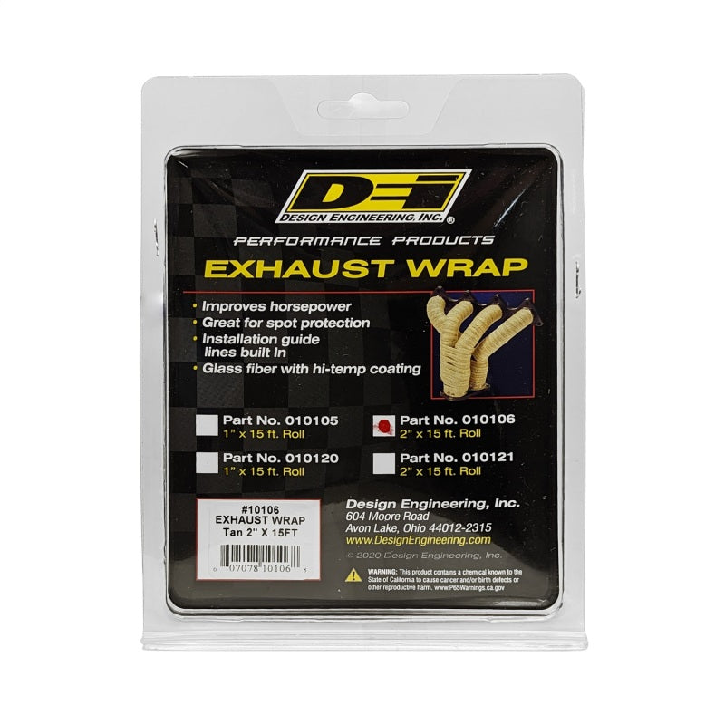 DEI Exhaust - Header Wrap 2" x 15 Ft.