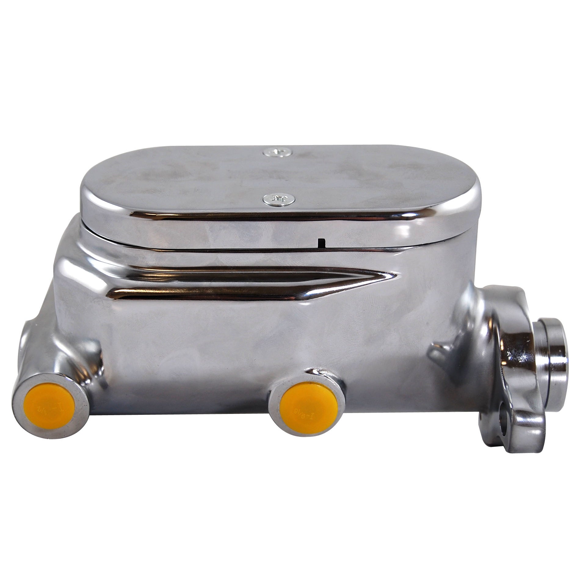 Racing Power Chrome Aluminum Master Cylinder Smooth Top 1" Bore