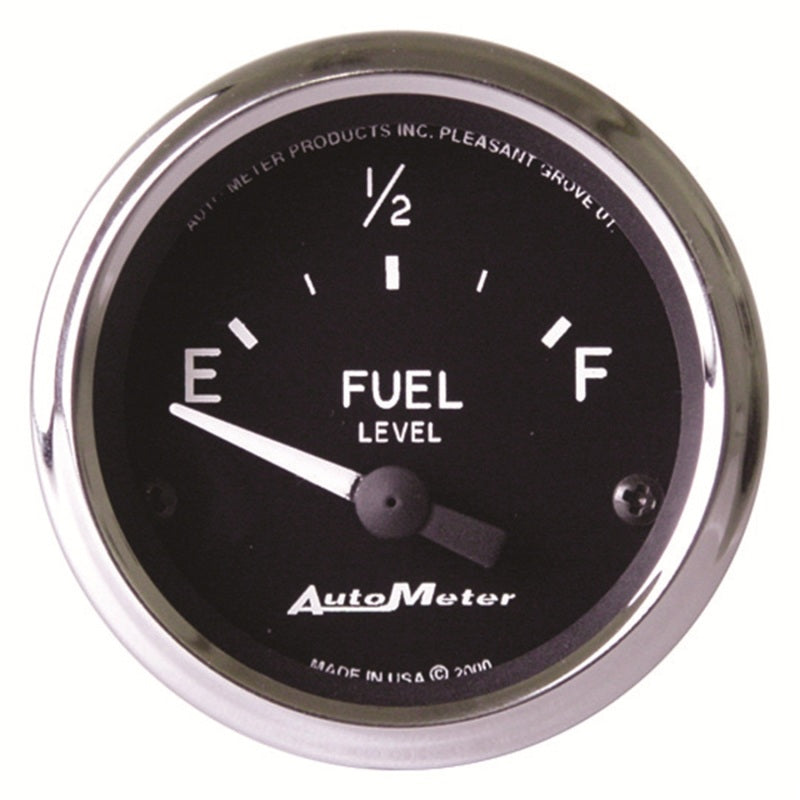 Auto Meter Cobra Fuel Level Gauge 16-158 ohm Electric Analog - Short Sweep