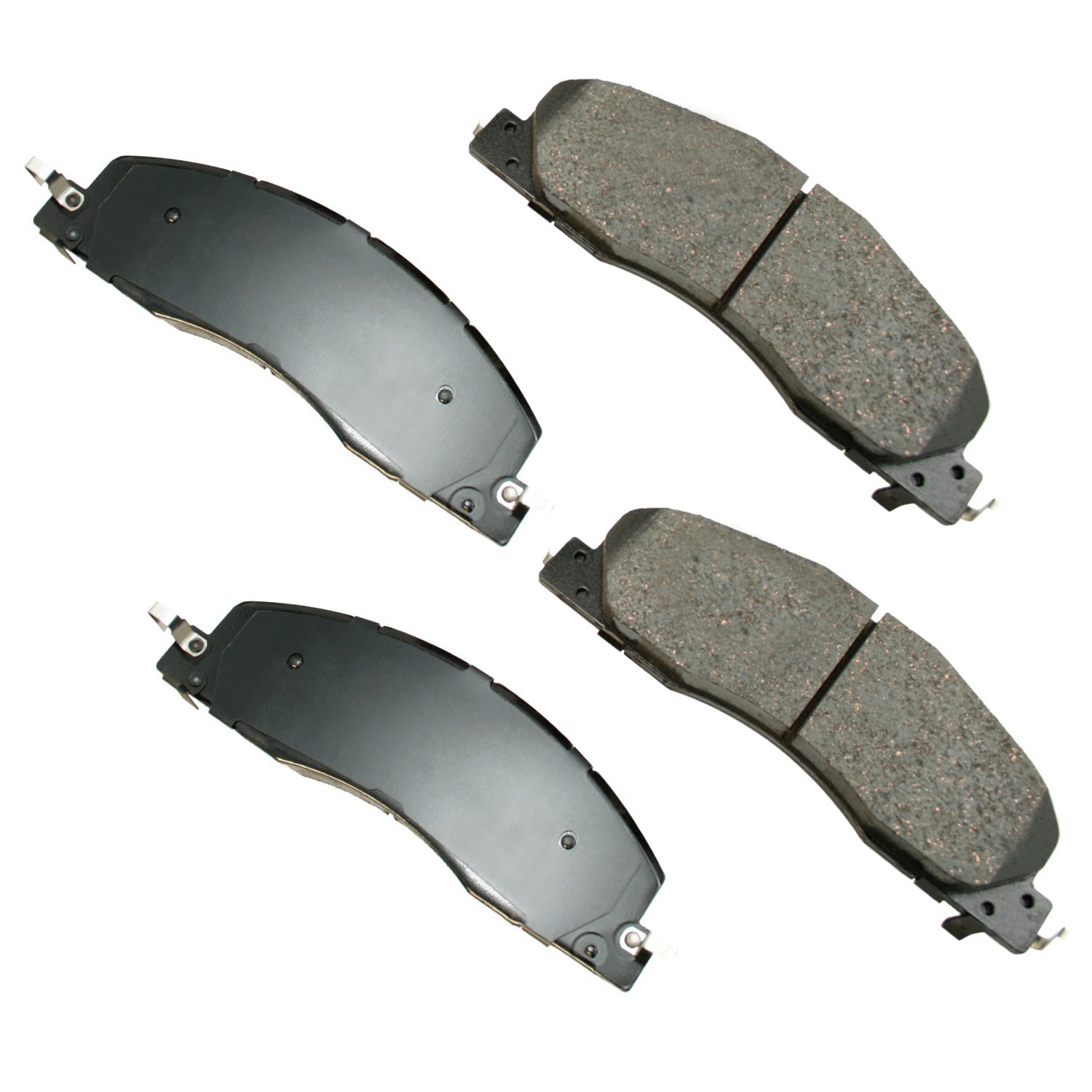 Akebono Brakes ProACT Front Brake Pads - Dodge Ram Fullsize Truck 2009-18 (Set of 4)