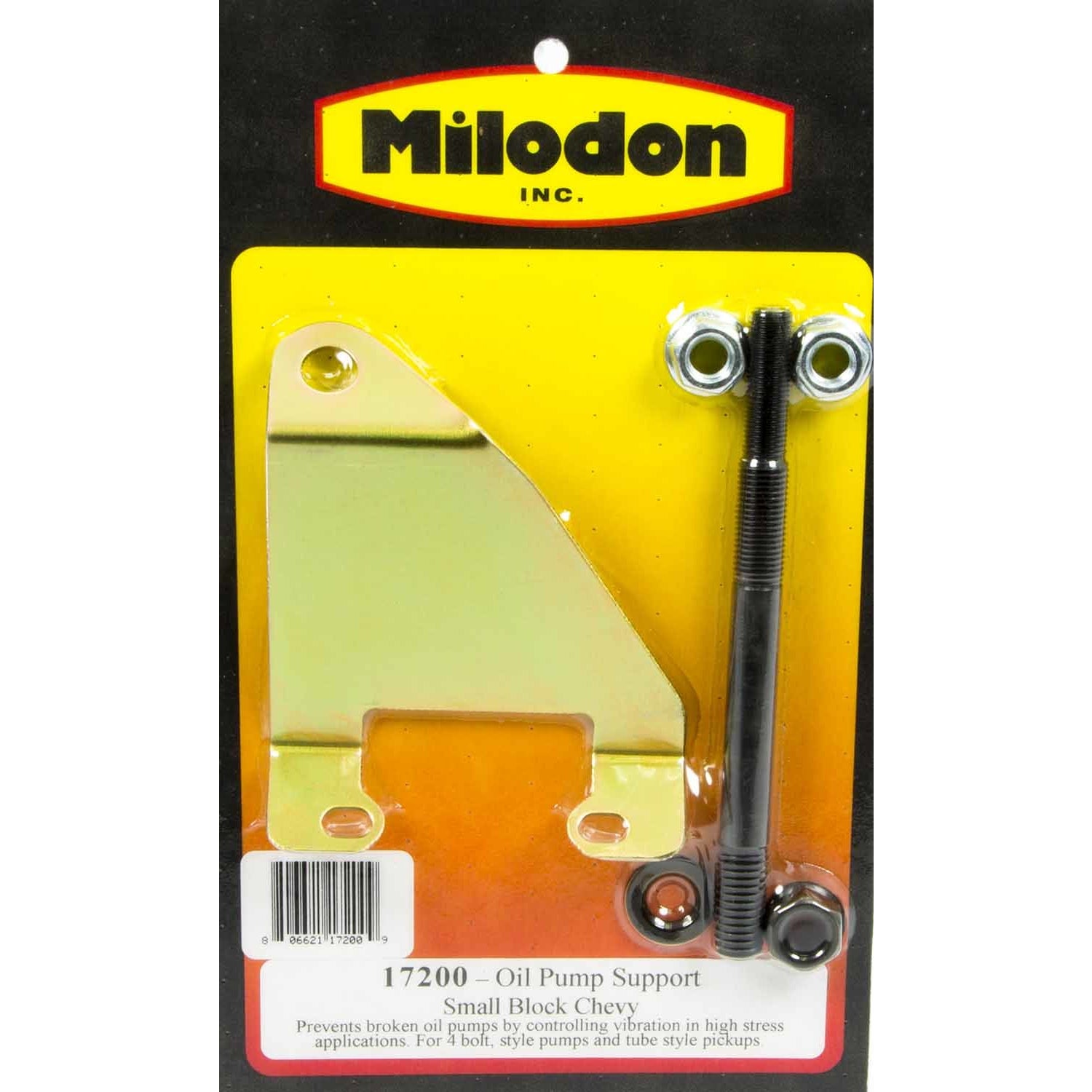 Milodon SB Chevy Oil Pump Support Bracket