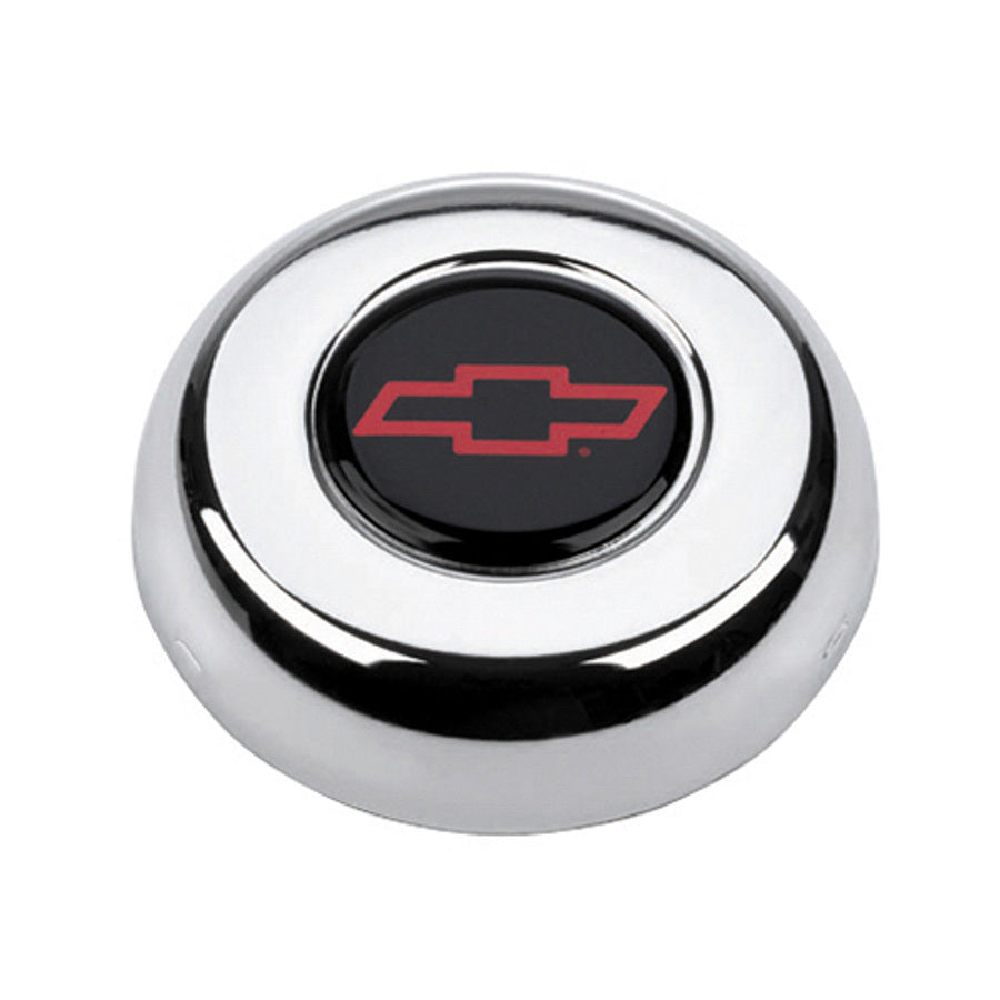 Grant Cheverolet Red / Black / Chrome Horn Button