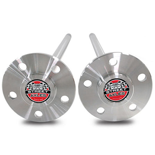 Moser Axle Shaft - 28-7/16" Long - 28 Spline Carrier - C-Clip - Steel - Natural - GM 10 Bolt (Pair)