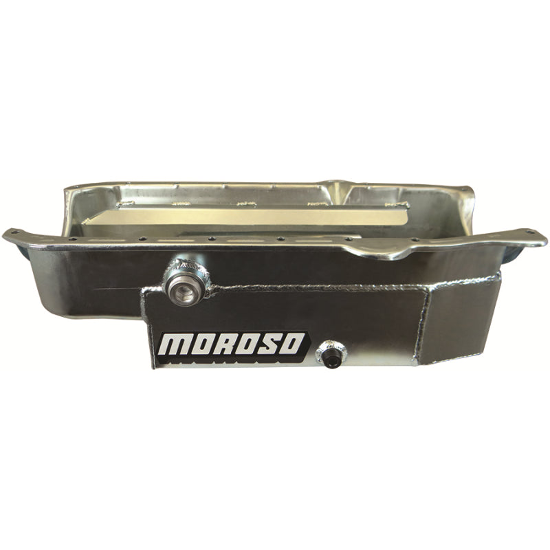 Moroso SB Chevy 8 Quart CT Oil Pan - RH Dipstick 86-UP