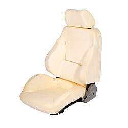 ProCar Rally 1000 Seat - Bolstered - Reclining - Left Side - Bare