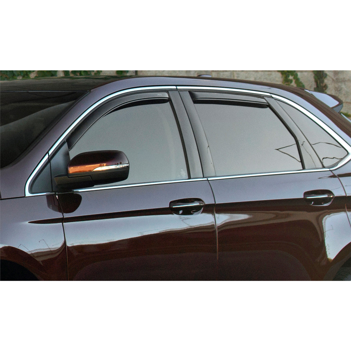 Auto Ventshade In-Channel Ventvisor - Front/Rear - Dark Smoke - Kia Sorento 2016-20