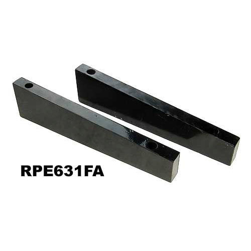 Pypes Performance Exhaust Aluminum Body Brace Spacer Black Anodize GM-F-Body 1967-69 - Pair