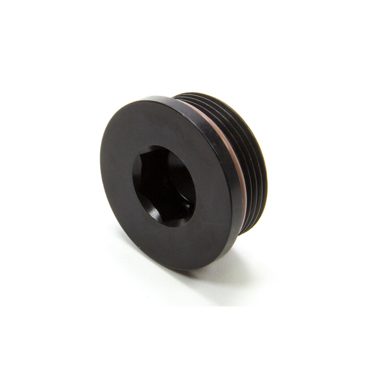 XRP Plug Fitting 20 AN Male O-Ring Allen Head Black Anodize - Each