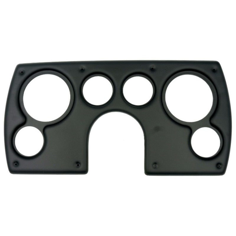Auto Meter Direct-Fit Dash Panel - Four 2-1/16 in Holes - Two 3-3/8 in Holes - Black - GM F-Body 1982-89