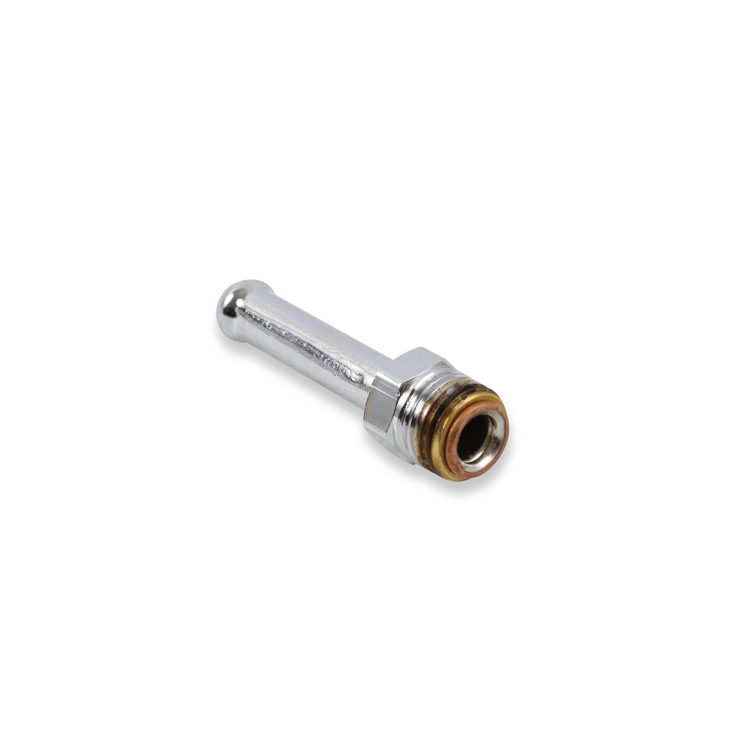 Holley Carburetor Chrome Straight Fuel Line