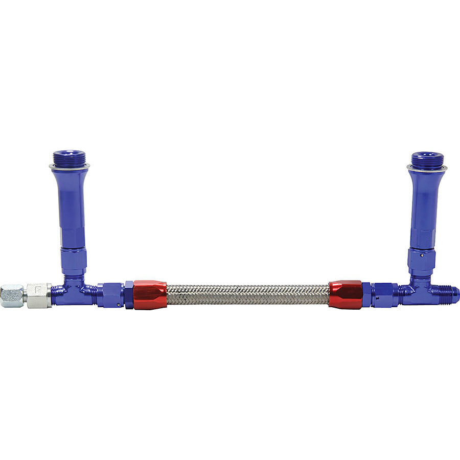 Allstar Performance Fuel Line Kit -6 Line - 9-5/16" CTC Holley 4150 Series - Red/Blue