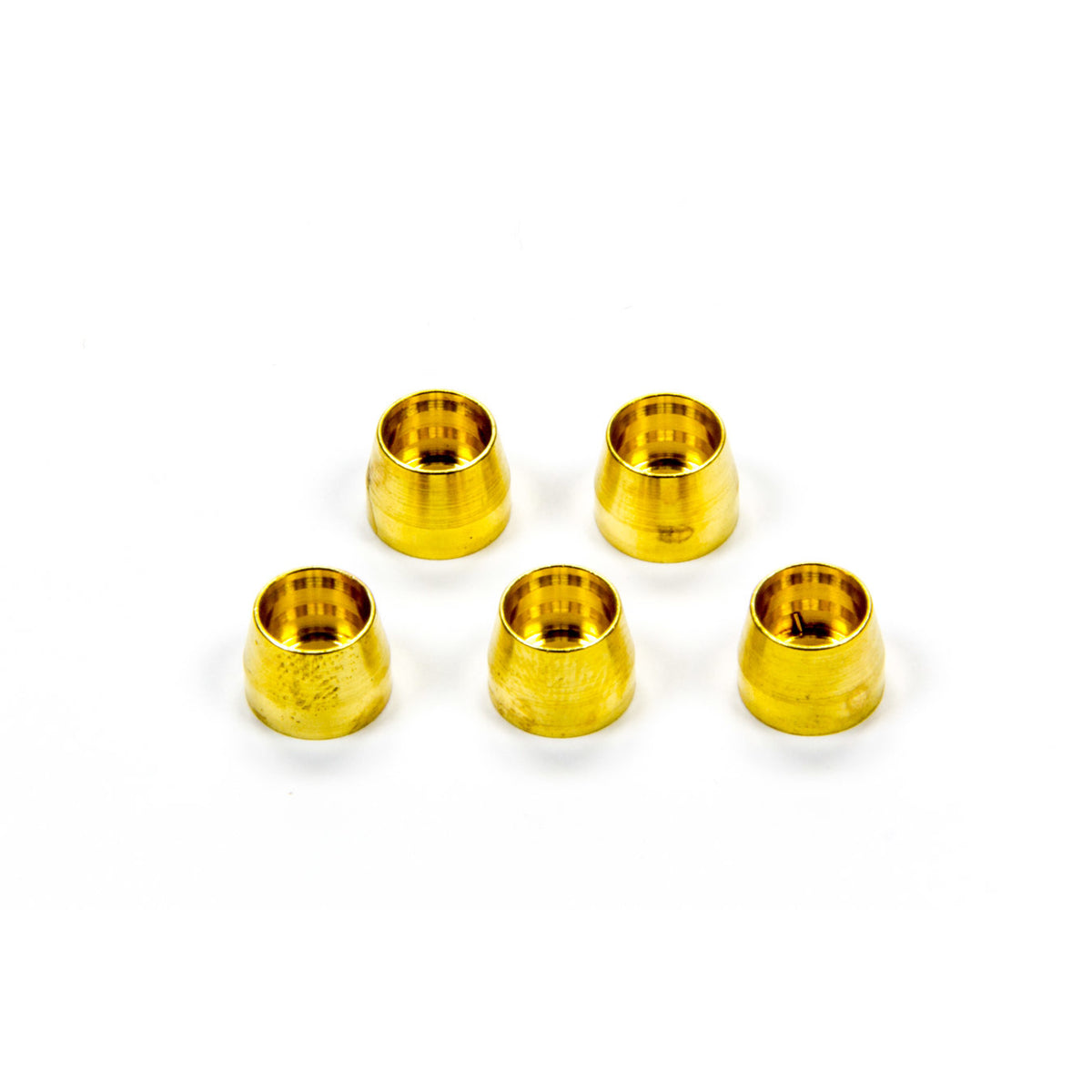 Aeroquip Brass -04 AN Replacement Sleeve For Brake Line Adapters - (5 Pack)