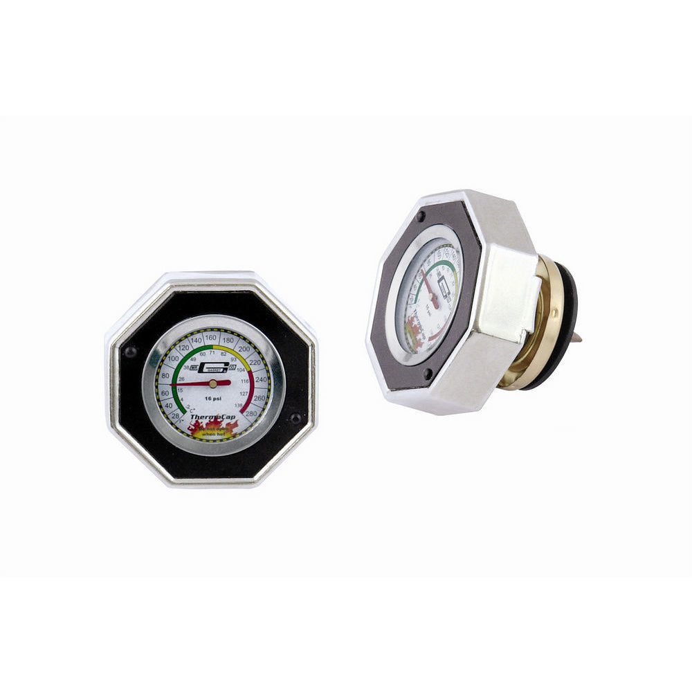 Mr. Gasket Thermocap Radiator Cap - Black