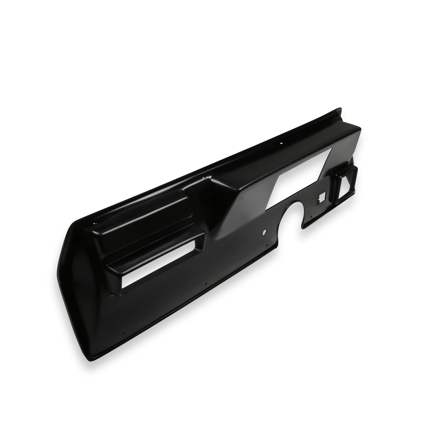 Holley EFI 6.86 in Dash Bezel - Black - GM A-Body 1970-72