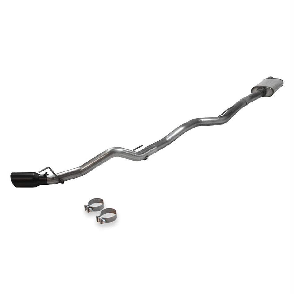 Flowmaster FlowFx Exhaust System - Cat-Back - 3" Diameter - Single Rear Exit - 4-1/2" Black Ceramic Tip - Stainless - 3.6 L